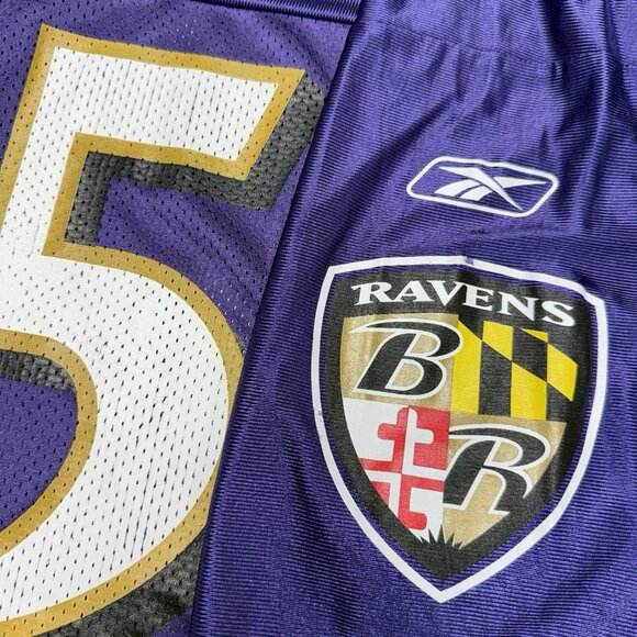 Joe Flacco Baltimore Ravens NFL Jersey Mens XL 25x32 Purple - Picture 4 of 16